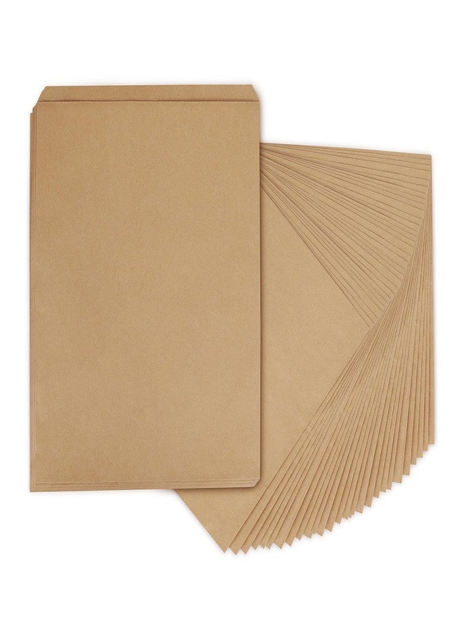BagDream 12x15 Flat Paper Bags 100Pack Kraft Brown Paper bags for Prints, Craft, Shirts, Small Business, Package, Wrapping, Gift Bags - Image 1